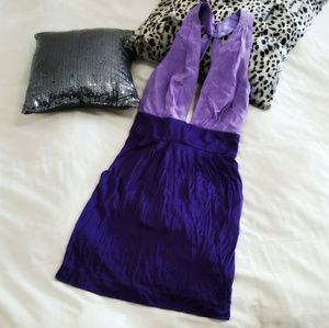 Bebe Purple Dress